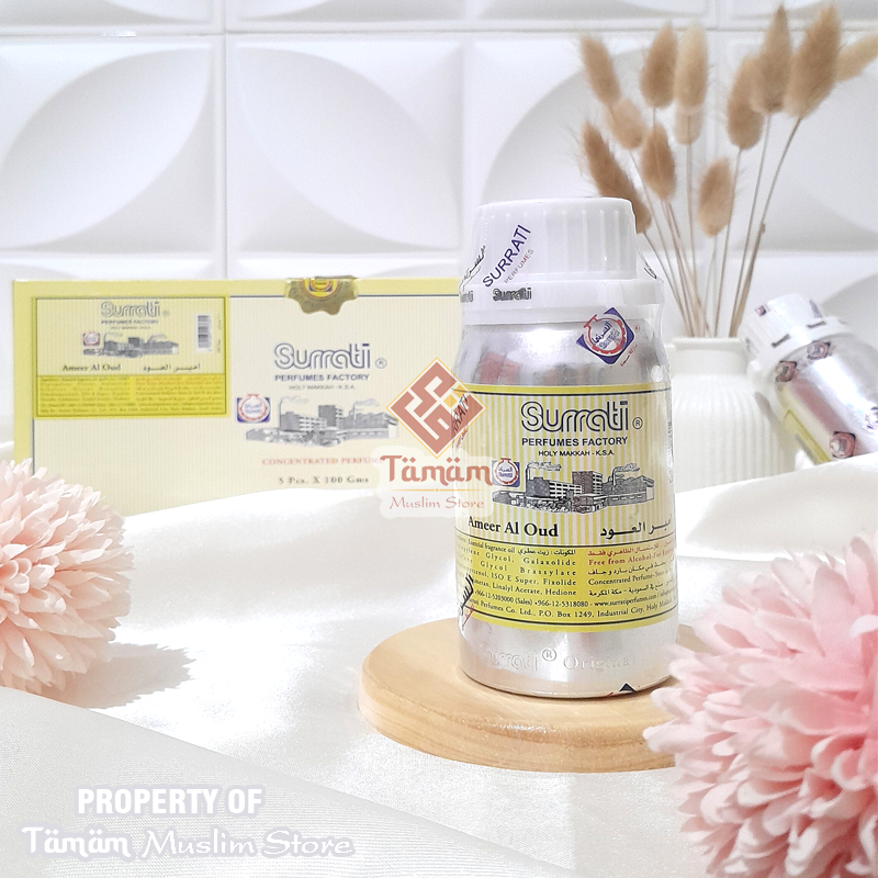 Bibit Parfum AMEER AL OUD by SURRATI Kemasan Segel 100gr / Ameer Al Oud