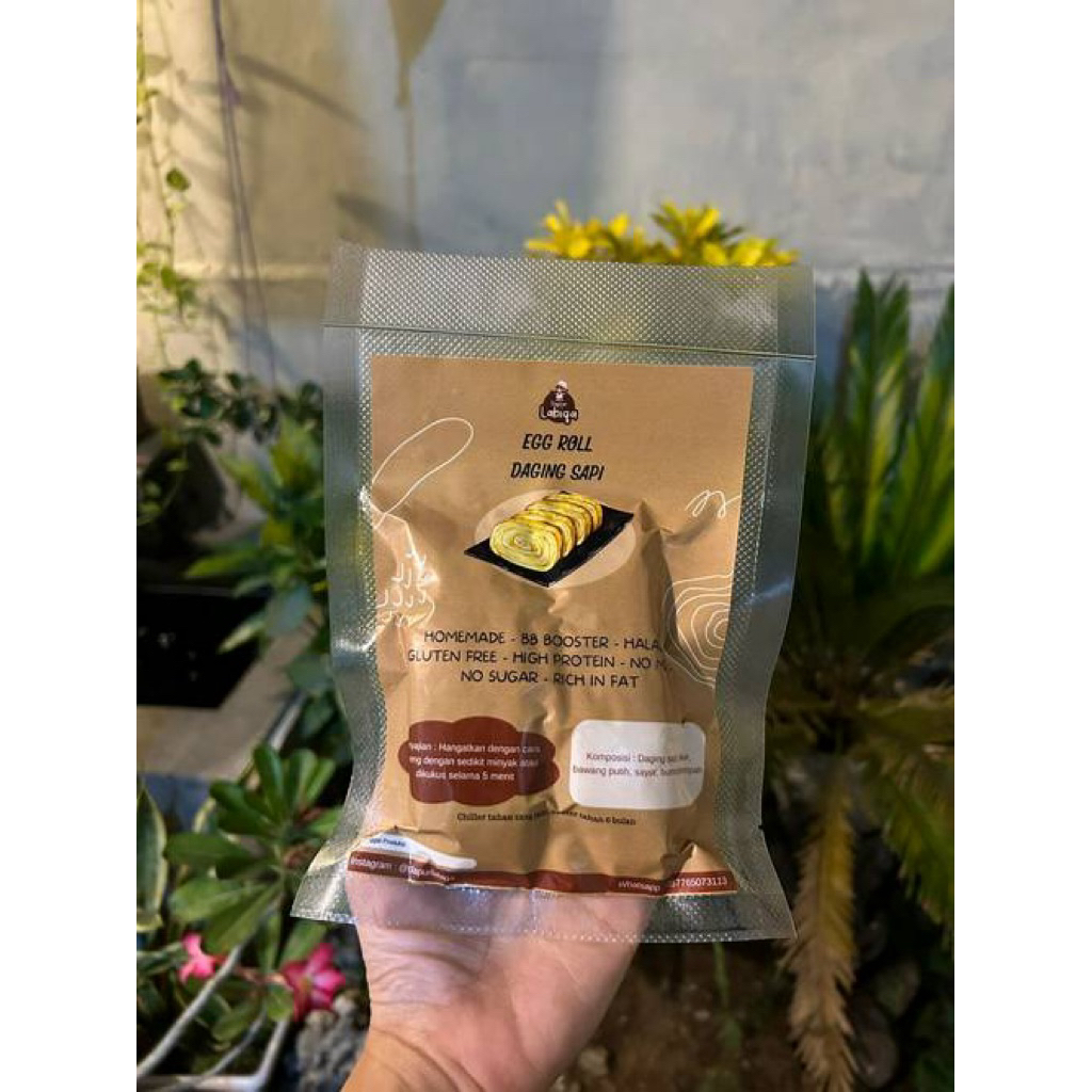 

Egg Roll Sapi Homemade Realfood | Egg Roll Sapi Mpasi Frozen Food