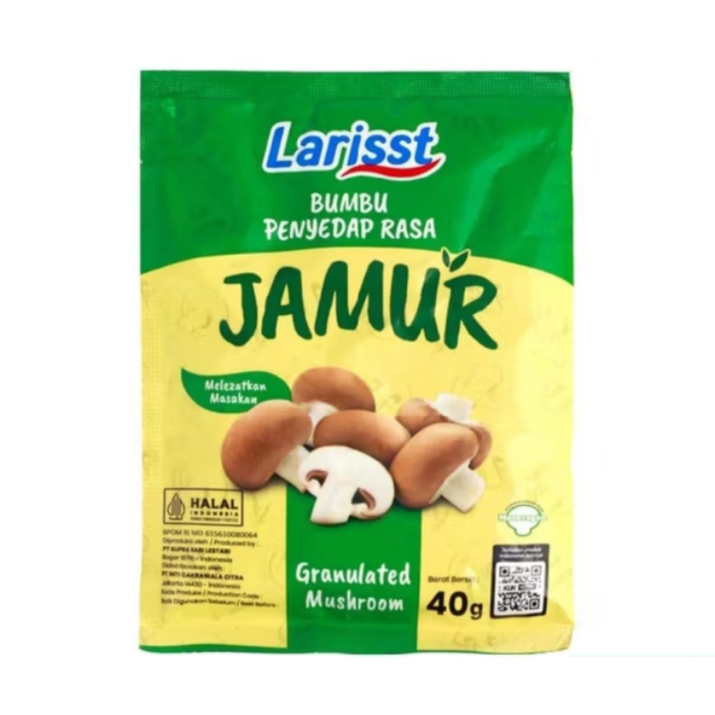 

Kaldu jamur larisst bumbu penyedap rasa jamur 40g