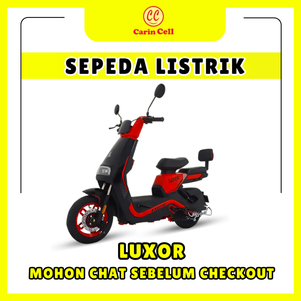 SEPEDA LISTRIK EXOTIC LUXOR