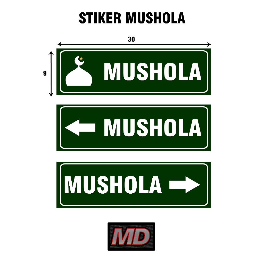 

STIKER MUSHOLA VINLY LAMINASI GLOSSY