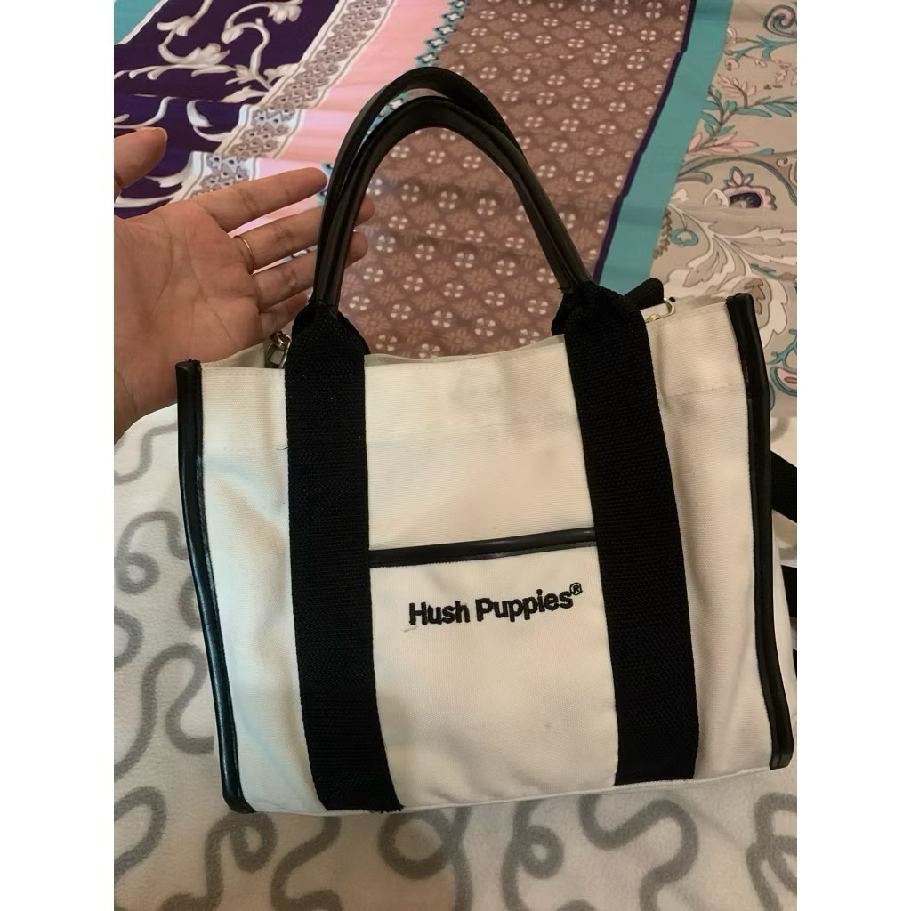 Tote Bag Hush Puppies Kanvas