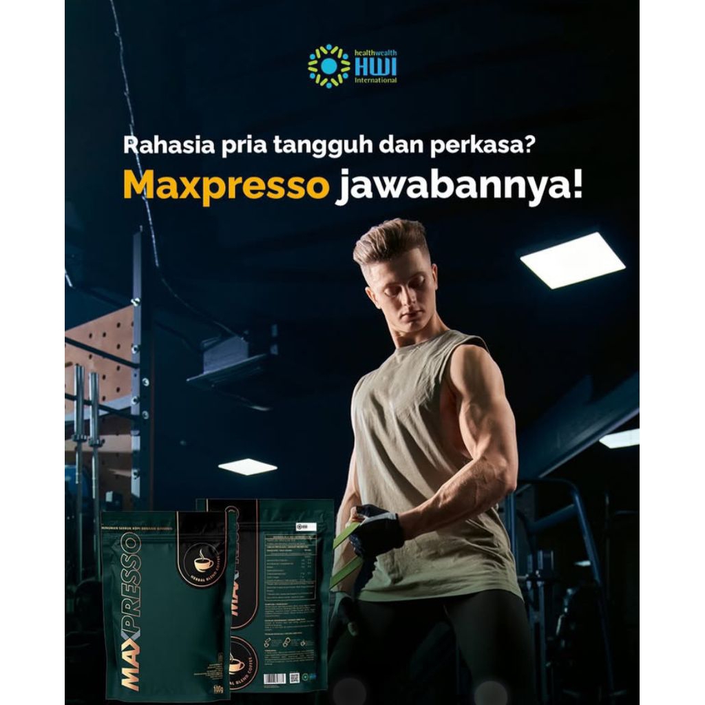 

Maxpresso Kopi Stamina dan Vitalitas Pria Original 100% HWI