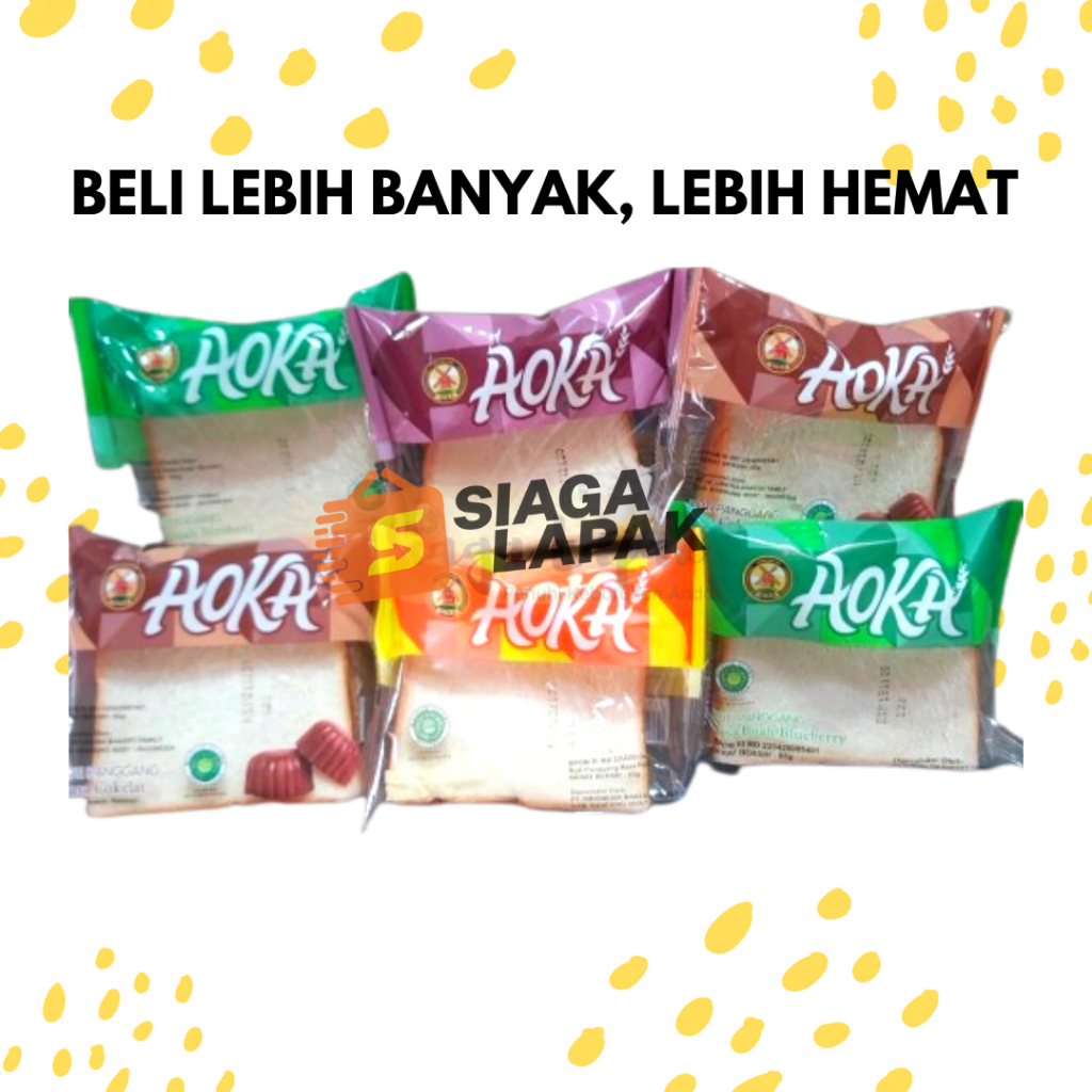 

Roti Panggang Aoka ECERAN 1 PCS All Varian Mix Rasa [BELI BANYAK LEBIH MURAH]