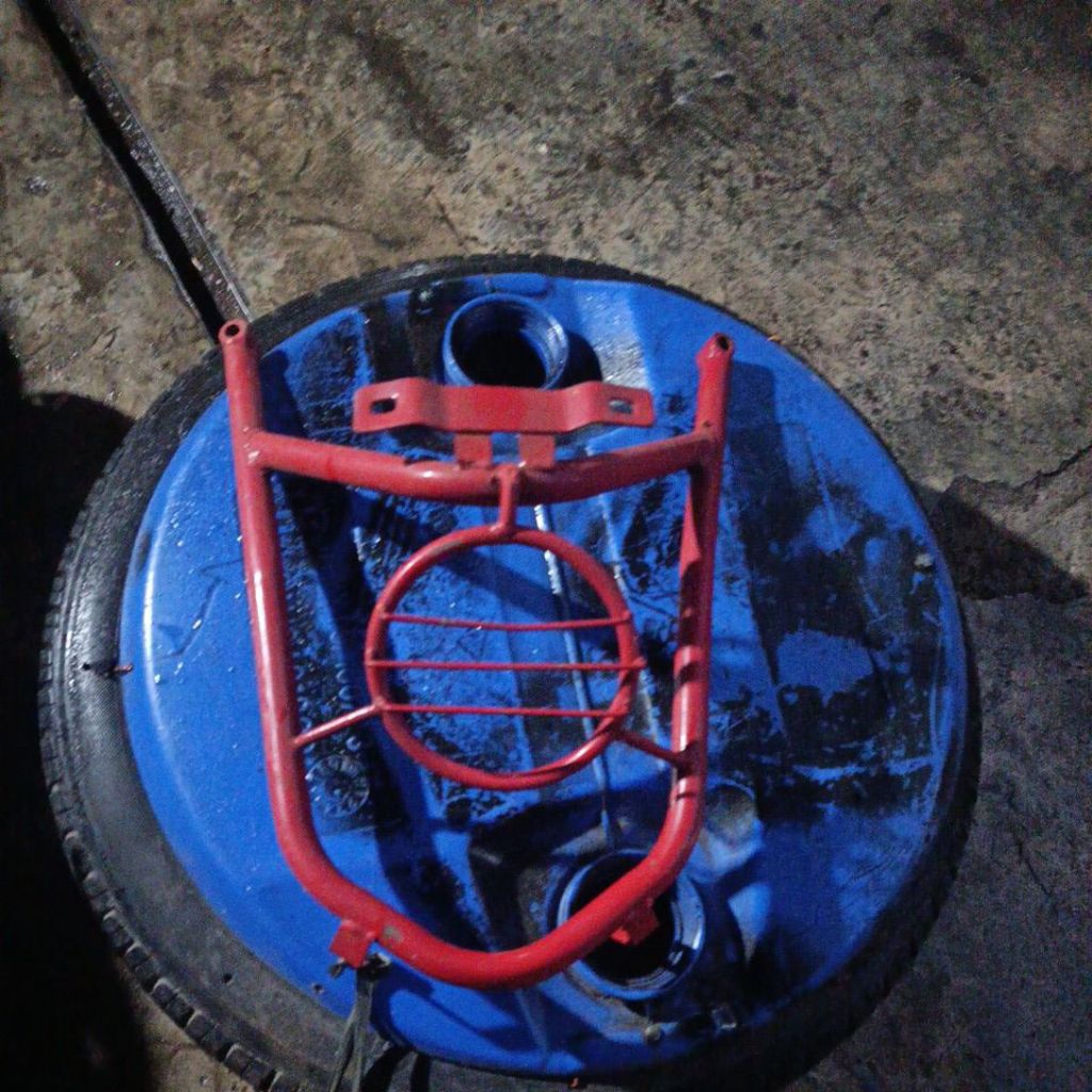 frame guard lampu panel depan yamaha x ride 115