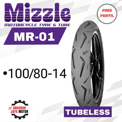 Mizzle Mr 01 100/80 Ring 14 Ban Motor Ring 14 Tubles