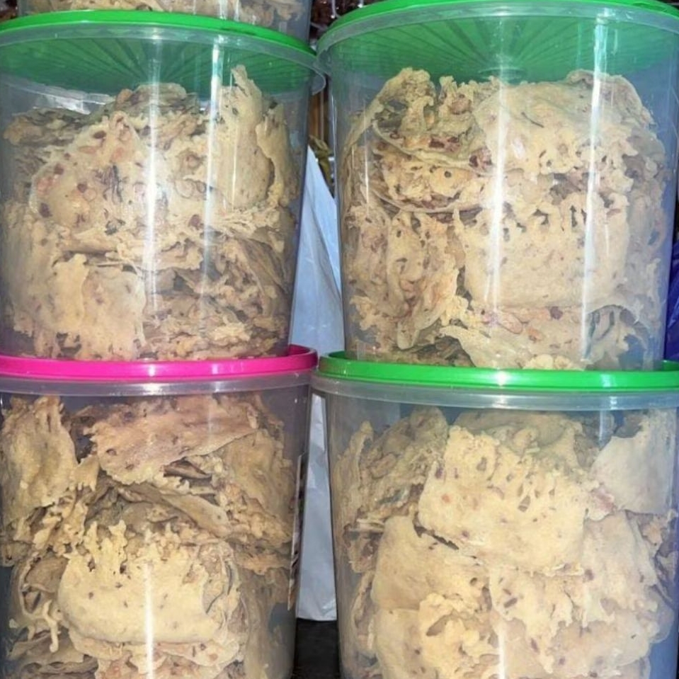 

kacang peyek toples 5litar ready