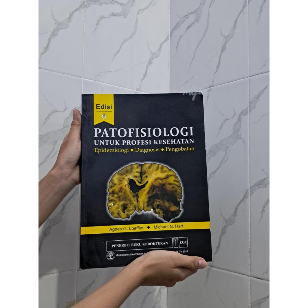 Preloved Buku Patofisiologi untuk Profesi Kesehatan Edisi 6 - EGC | Buku Bekas Original