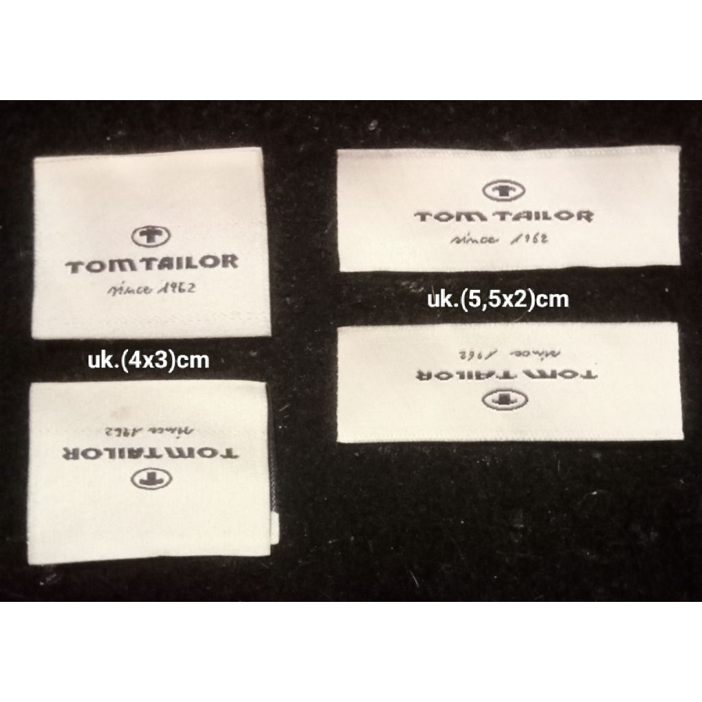 

label merek label (main) tag tom tailor