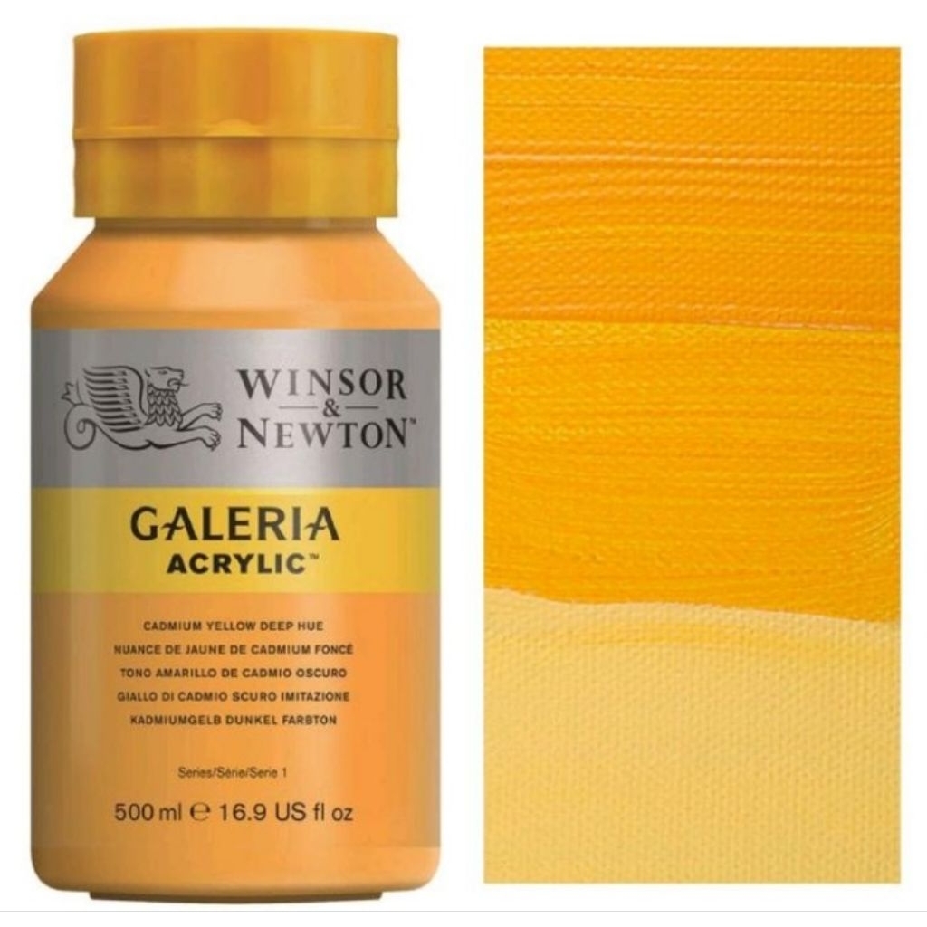 

GALERIA ACRYLIC PAINT 500 ML CADMIUM YELLOW DEEP HUE WINSOR & NEWTON