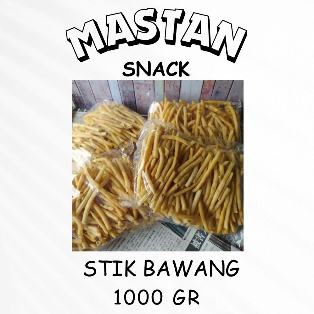 

[1kg] Sistik Kering Bawang Renyah Crispy
