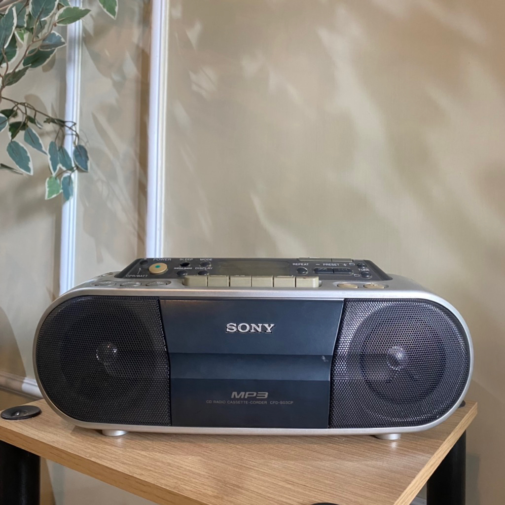 Sony CFD-S03CP CD Radio Cassette-Corder / Tape Sony