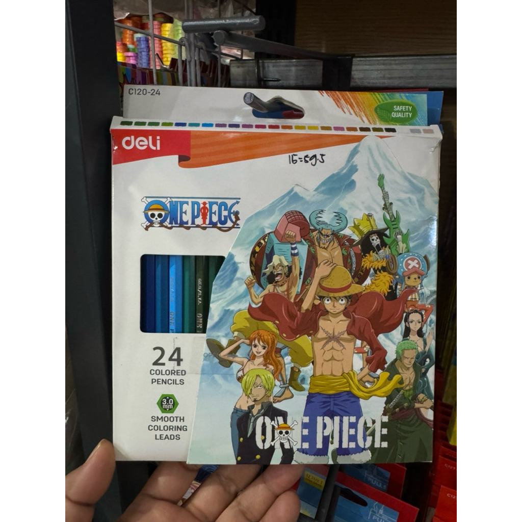 

Deli Pensil Warna C120-24 Smooth Color One Piece series P nsil Warna Deli