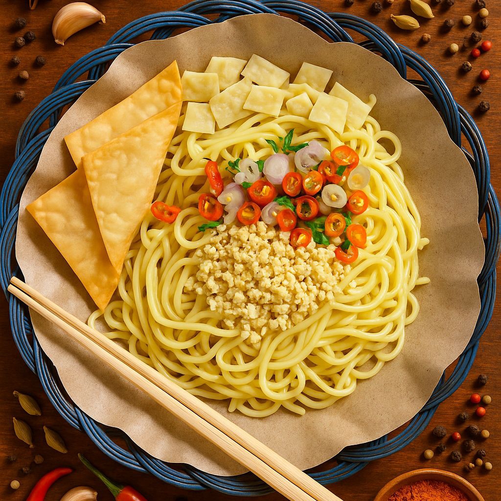 

Mie Pedas Sambal Matah + Air Mineral / Mie Setan / Mie pedas / Mie Instan / Mie Gacoan
