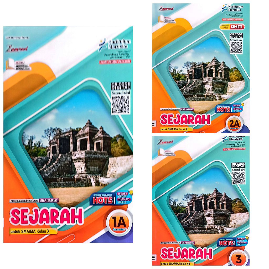 BUKU LKS ZAMRUD SMA SMK SEJARAH KELAS 10 11 SEMESTER 1 KELAS 12 SEMESTER 1 DAN 2 KURIKULUM MERDEKA D