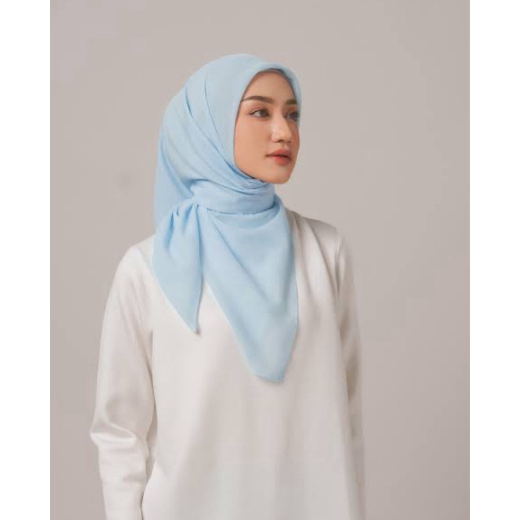 hijab segiempat paris napocut//plain paris//napocut premium//