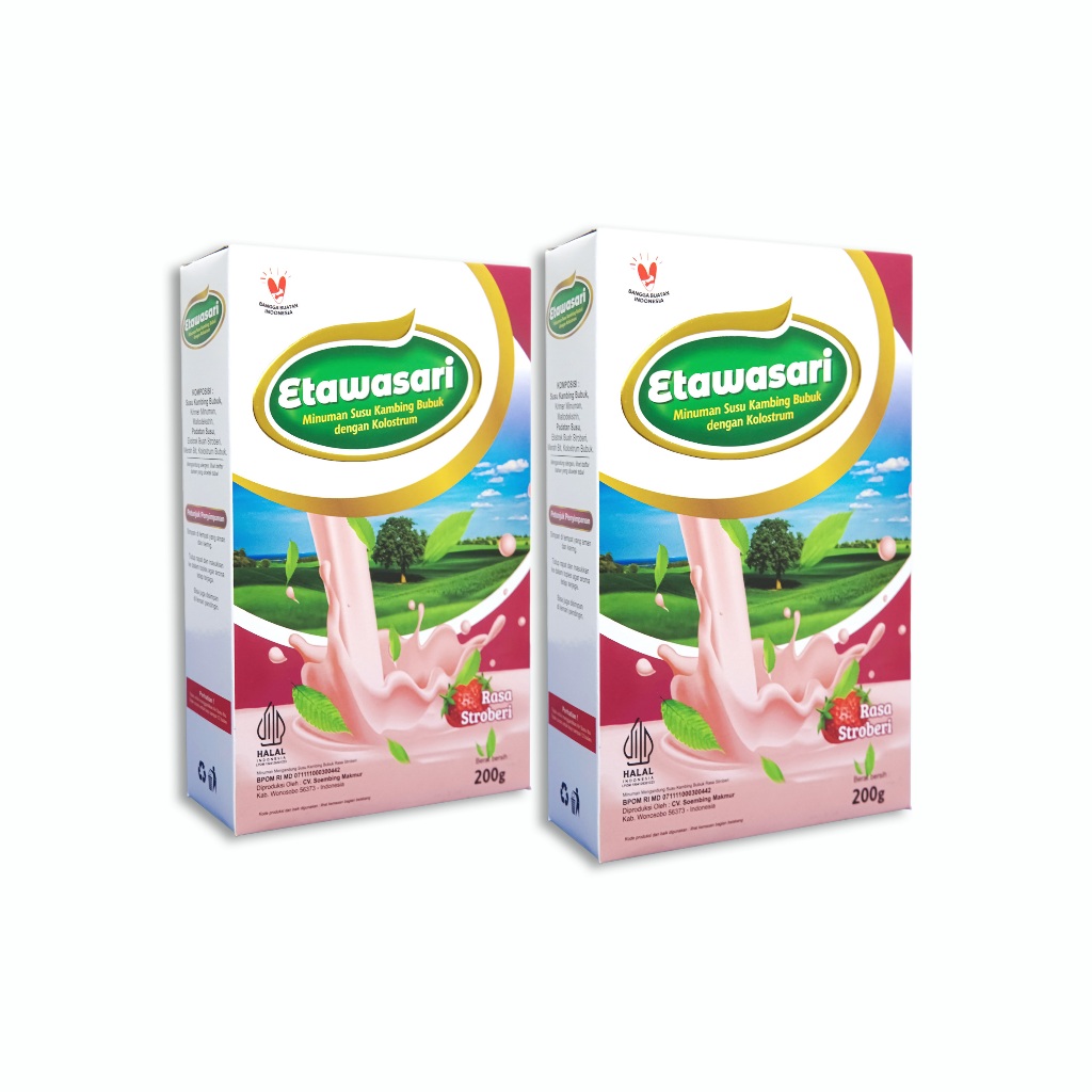 

Susu Etawasari Menjaga Nafsu Makan dan Imunitas Anak - 200 Gram (2 box)