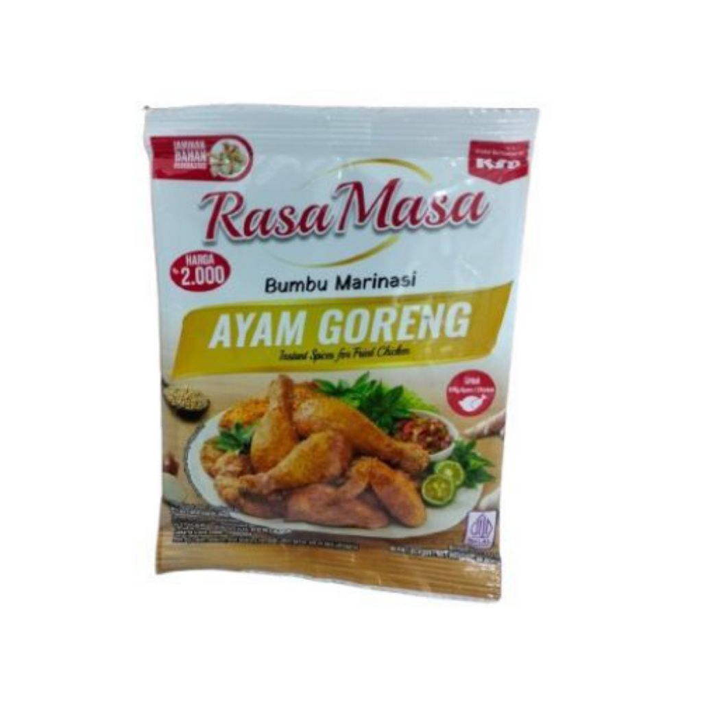 

Rasa Masa Bumbu Marinasi ayam goreng/ikan goreng