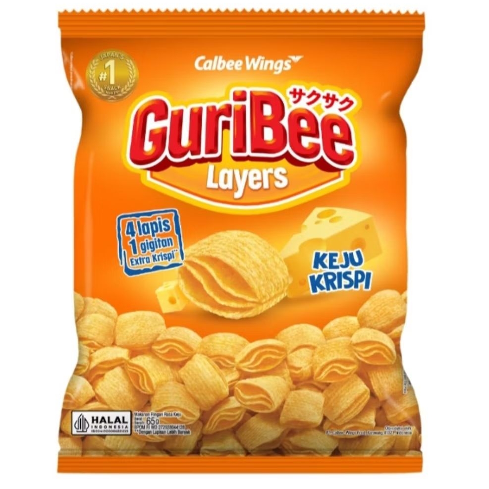 

GuriBee Keju Krispi 65 g