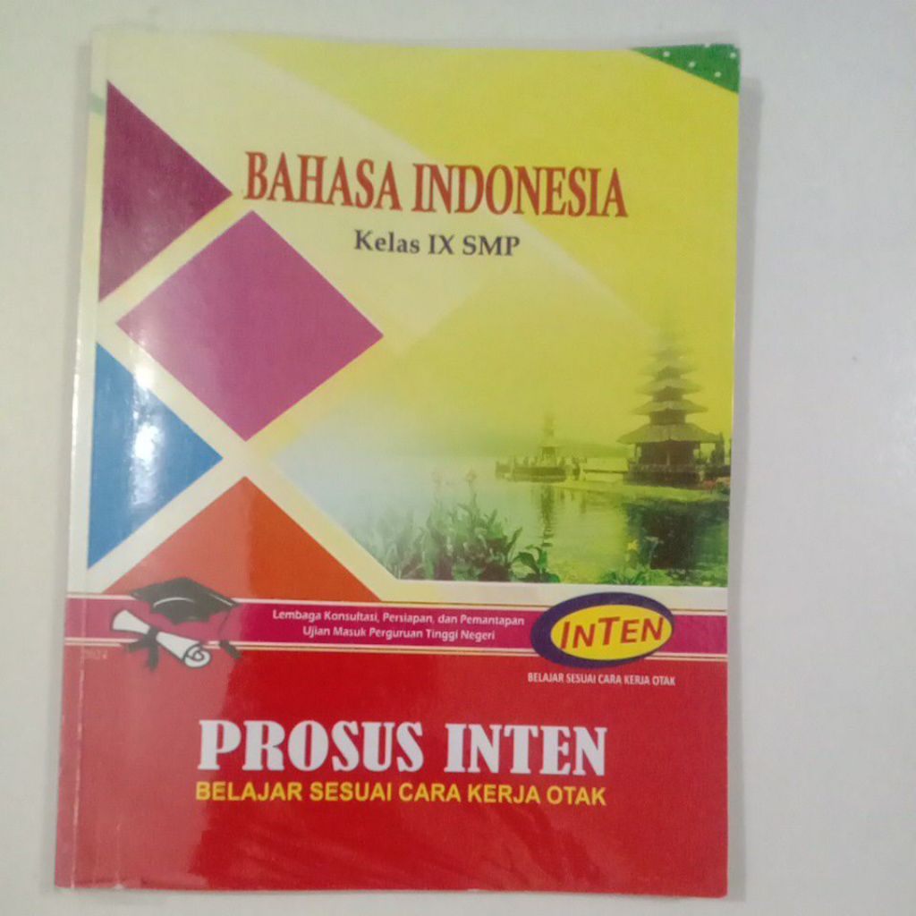 Buku Pembelajaran Bahasa Indonesia SMP Kelas 9/IX 2024 ( Original ) #Prosus Inten