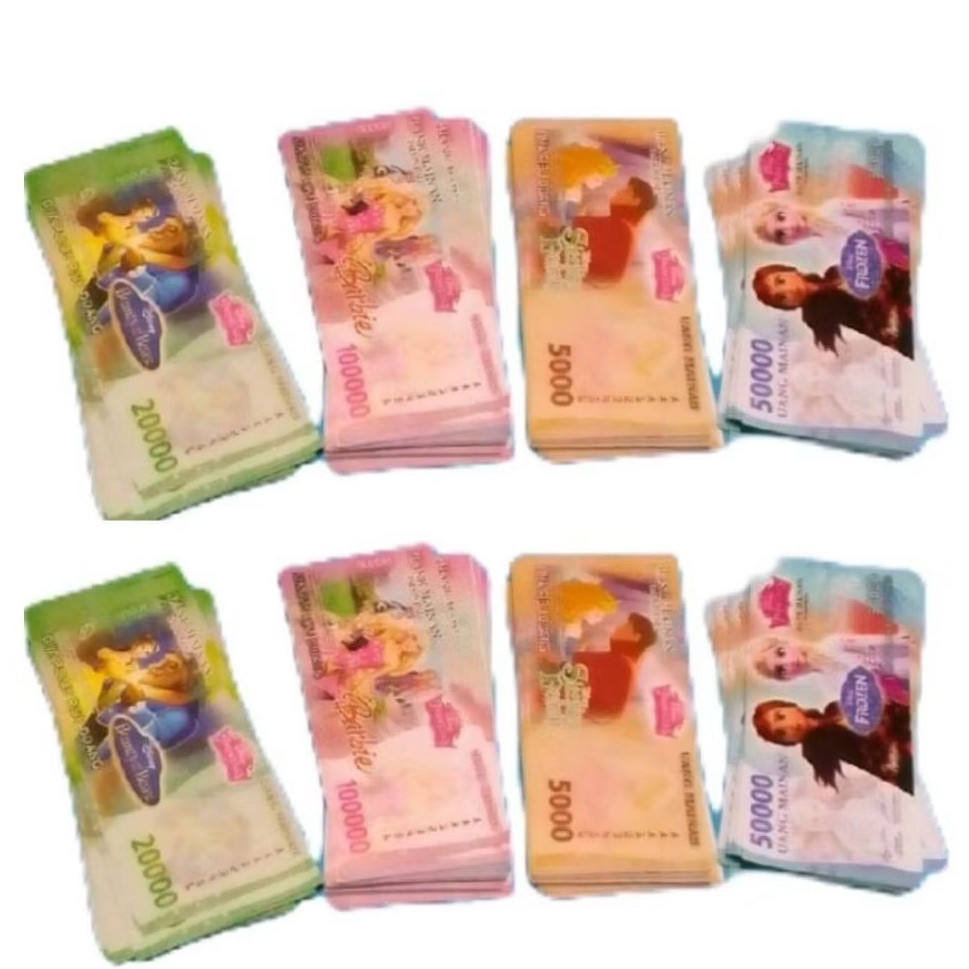 (100PCS) UANG MAINAN ANAK