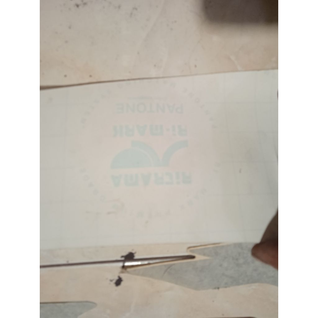 striping Yamaha fizr taun 2000-2001 hitam putih original