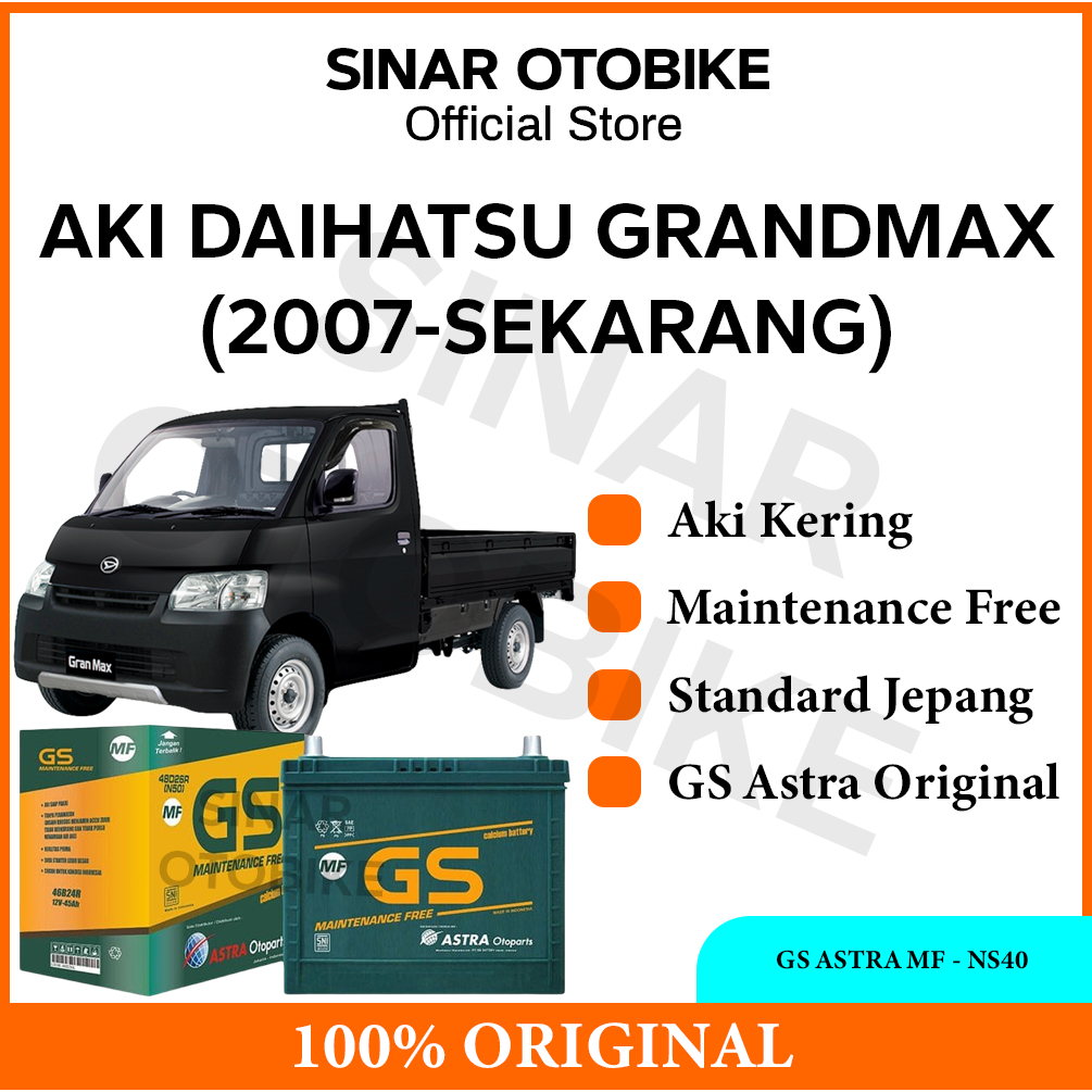 AKI GRAND MAX PICKUP, BLINDVAN GS ASTRA MF KERING NS40