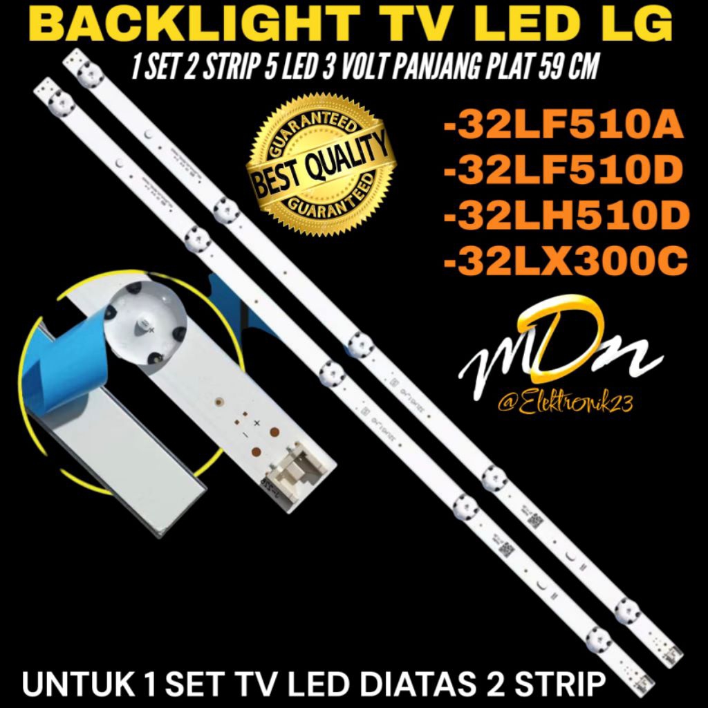 BACKLIGHT TV LED LG 32 INCH LG 32LF510D-32LF510A-32LH510D-32LX300C BACKLIGHT TV LED LG