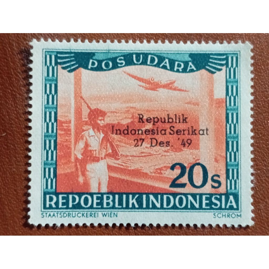 

Prangko Wina Pos Udara 20s Ct.Repoeblik Indonesia Serikat 49
