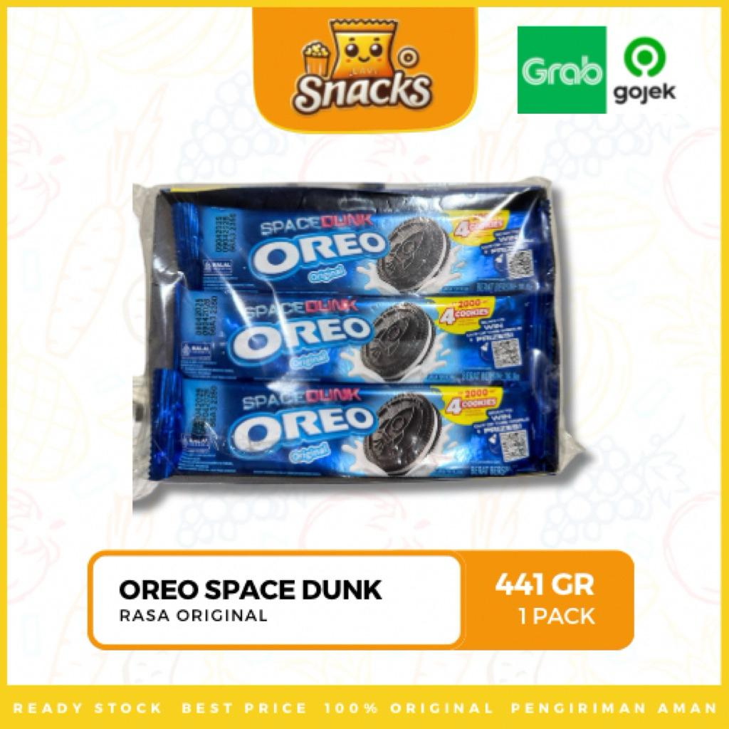 

Lav.Snacks︱Oreo Space Dunk Rasa Original 441GR - 1 PACK