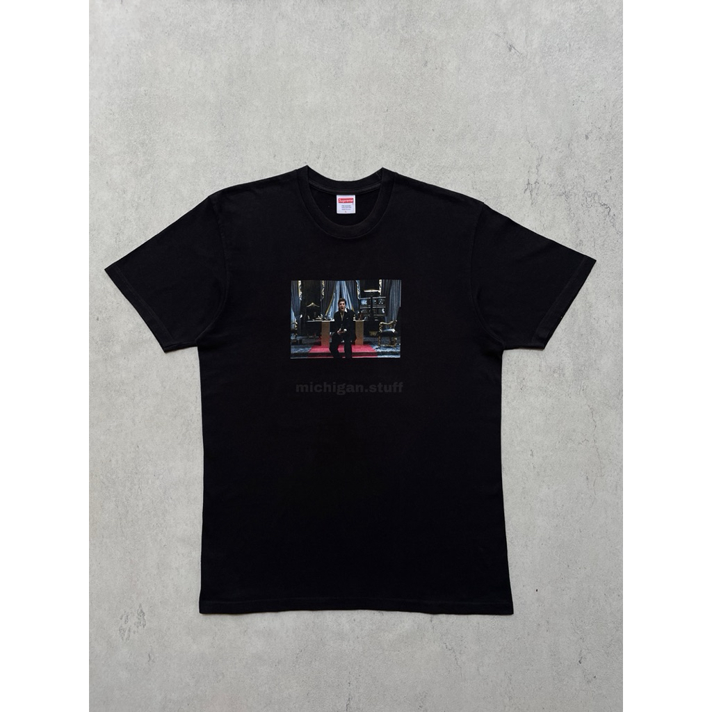 SUPREME x SCARFACE FRIEND TEE BLACK FW 17