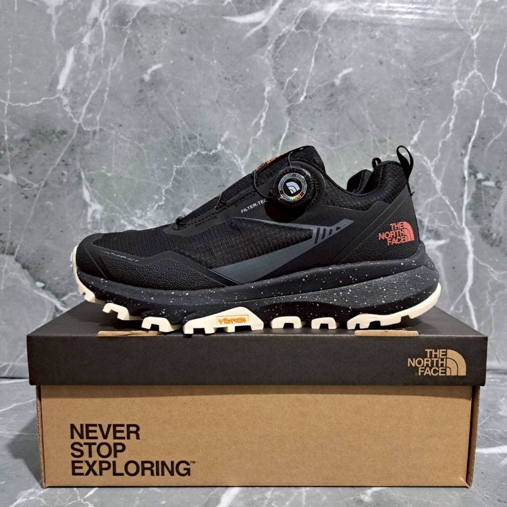 SEPATU HIKING THE NORTH FACE ULTRA FASTPACK 3 | BLACK WHITE