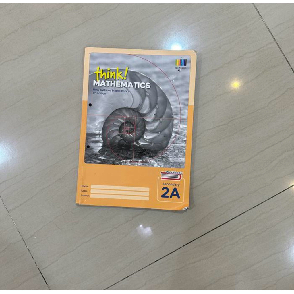 think math workbook 2A