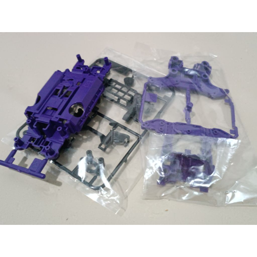 Chassis MS Purple black tamiya