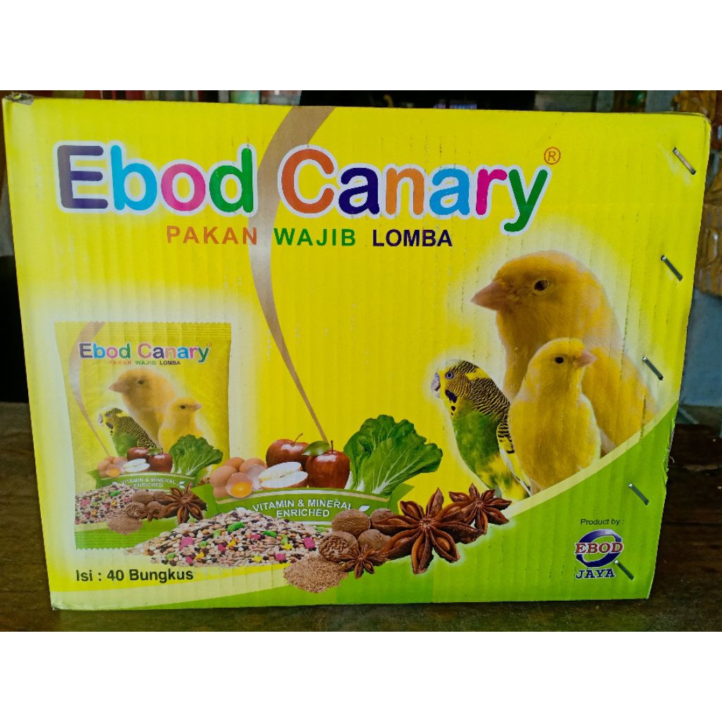 EBOD KENARI/ EBOD CANARy 1 DUS ISI 40 PCS