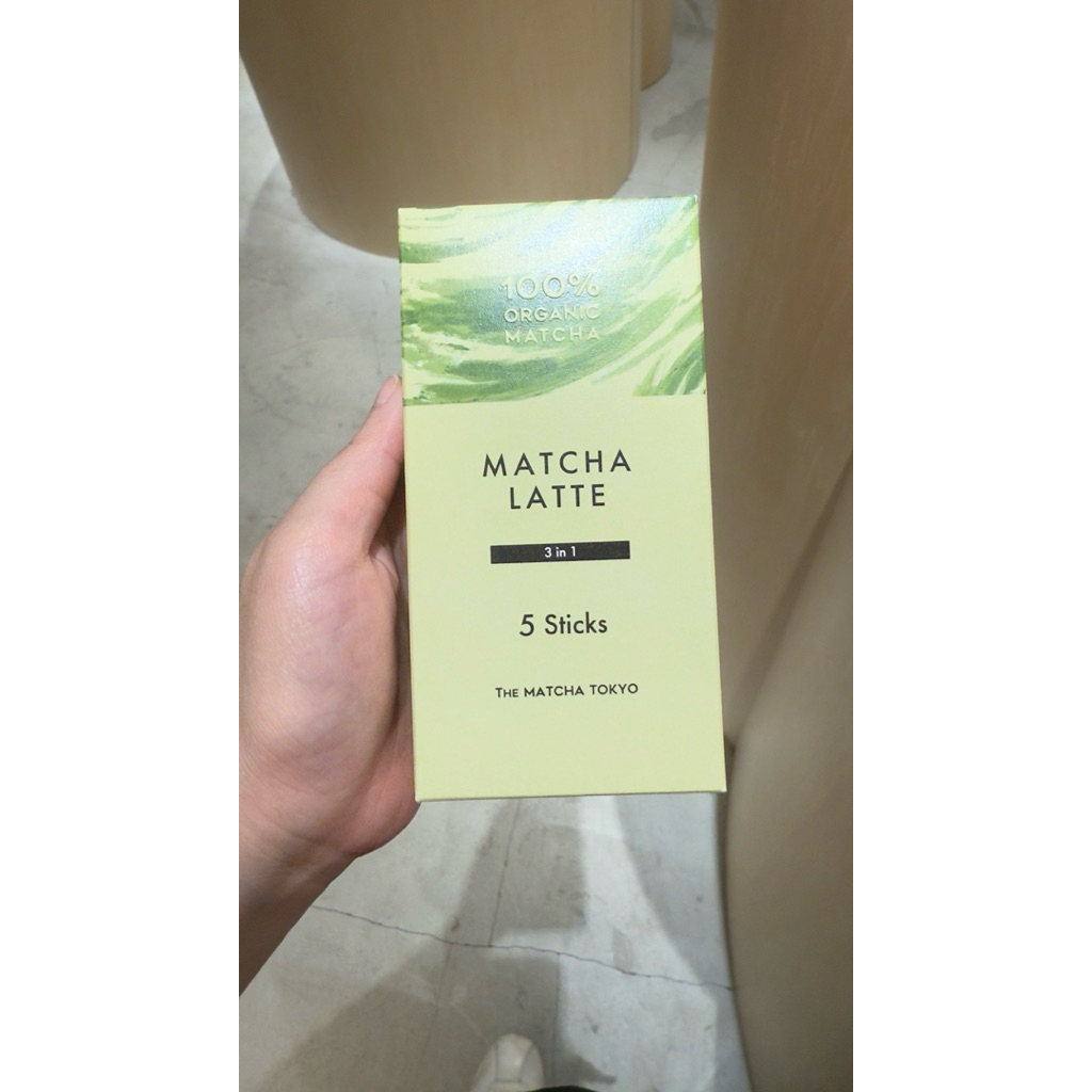 

THE MATCHA TOKYO 100% MATCHA LATTE STICKS