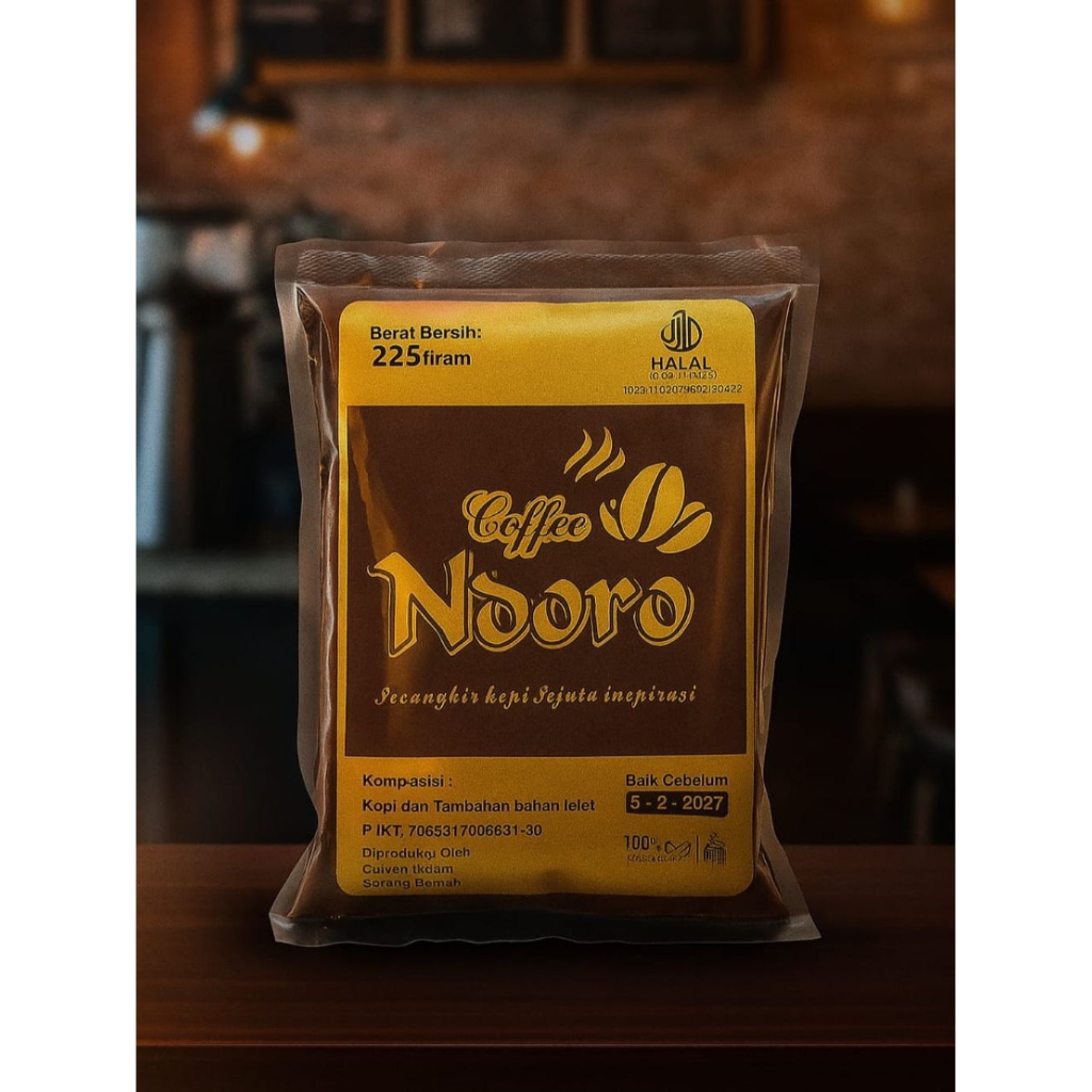 

MURAH!!! Kopi Ndoro Bubuk Kopi Ndoro 225 Gram