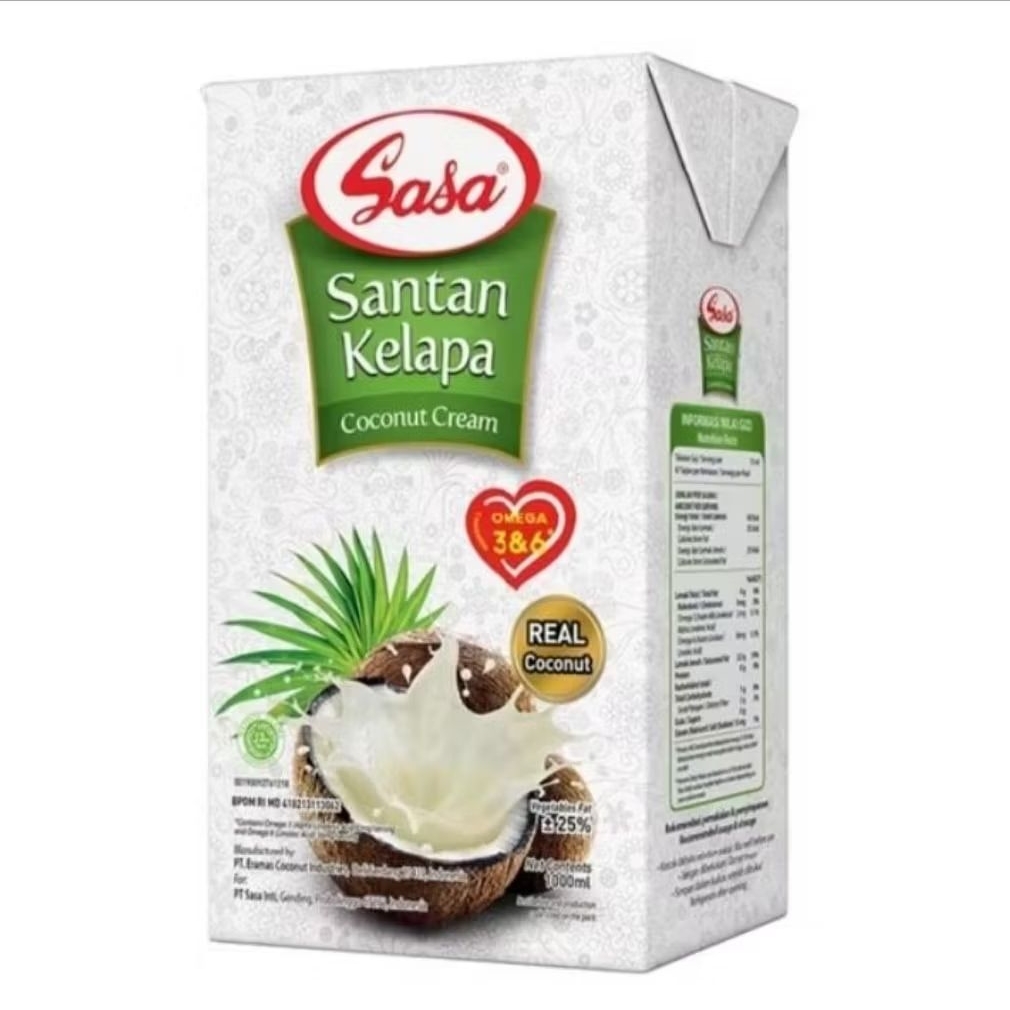 

Sasa Santan Kelapa Coconut Cream 1000ml