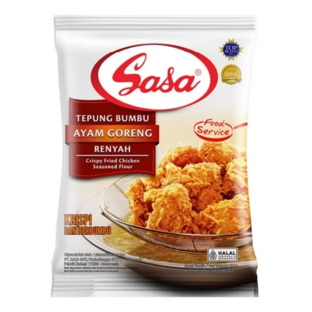 

Sasa Tepung Bumbu Ayam Goreng Renyah 900g