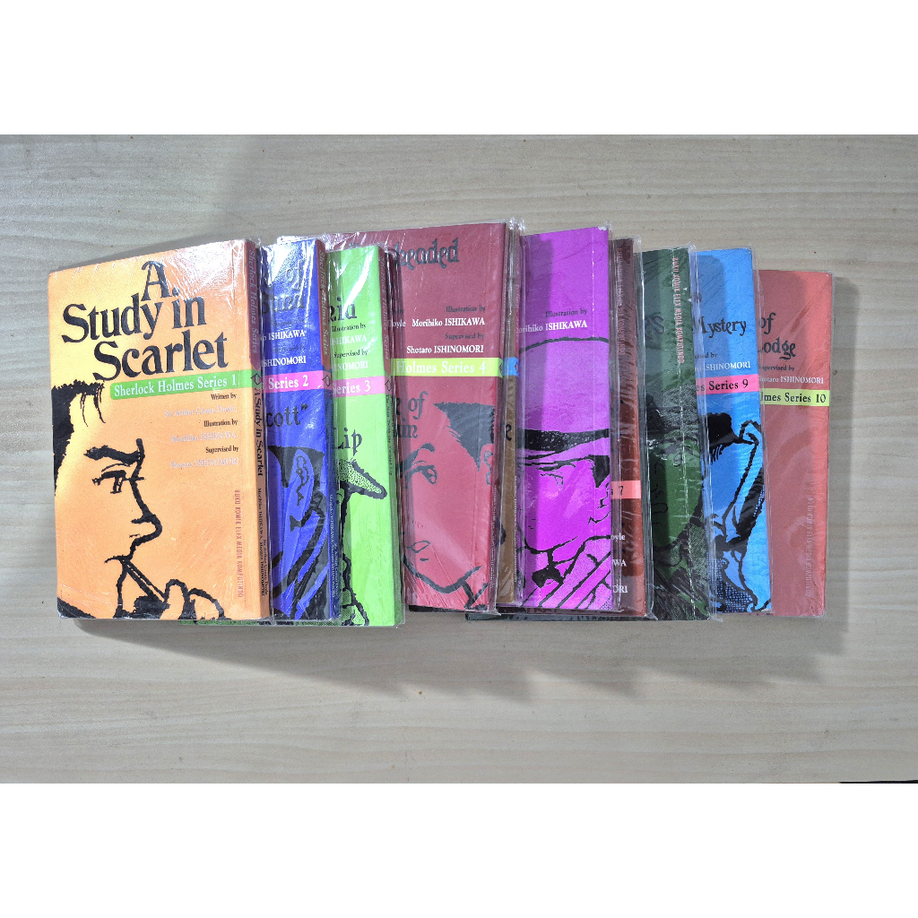 Komik Sherlock Holmes Volume 1 - 10 Tamat set