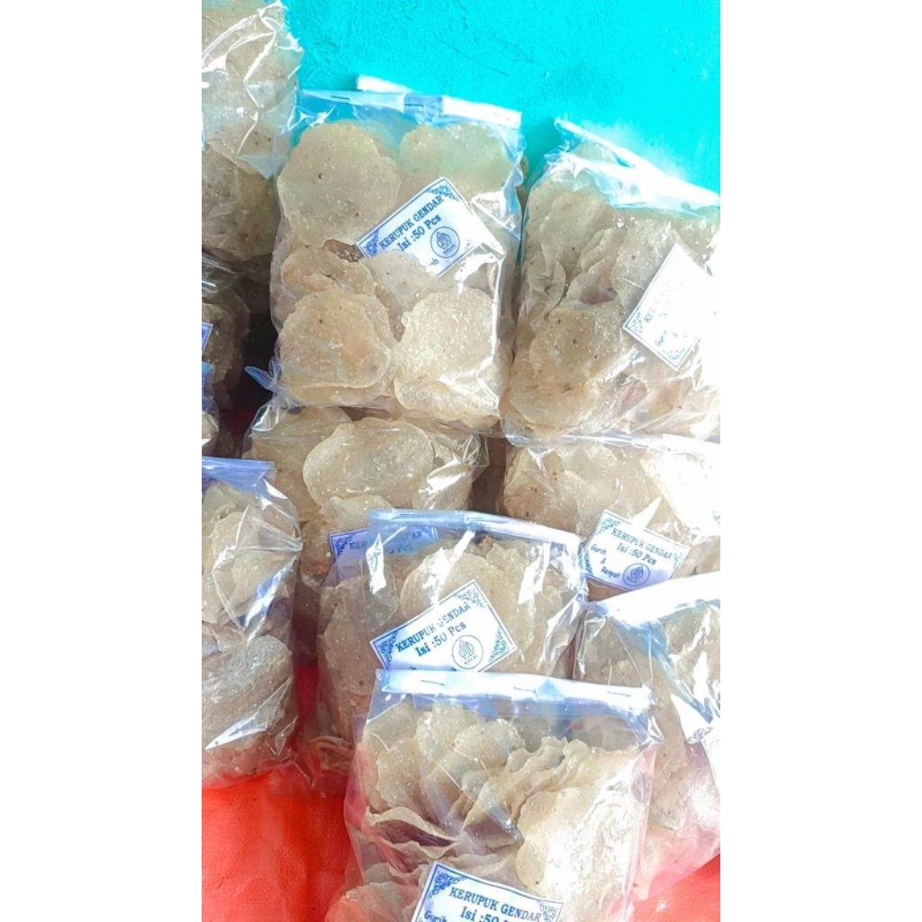

Kerupuk Gendar Kering Isi 50 – Siap Goreng | Halal & Renyah