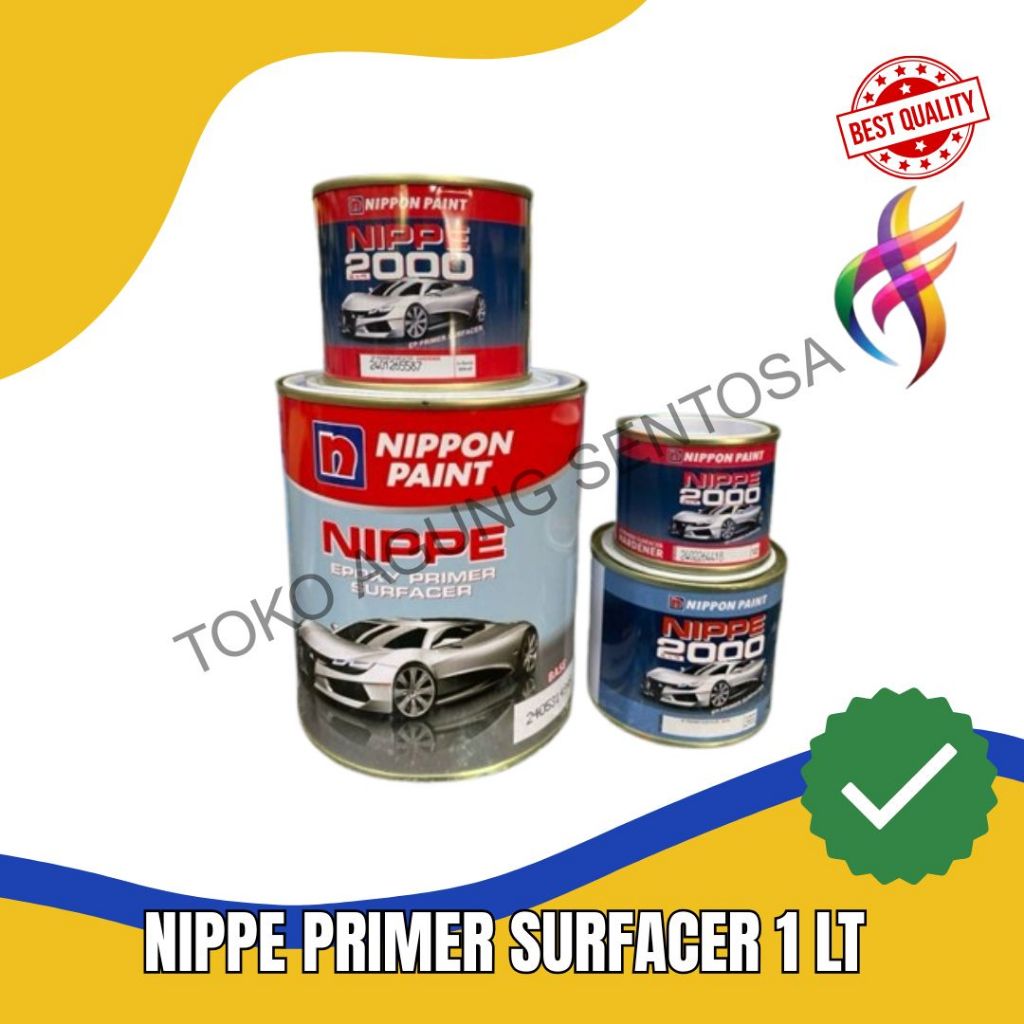 EPOXY PRIMER SURFACER NIPPE 1 Lt / EPOXY TANGKI MOTOR 1 Lt