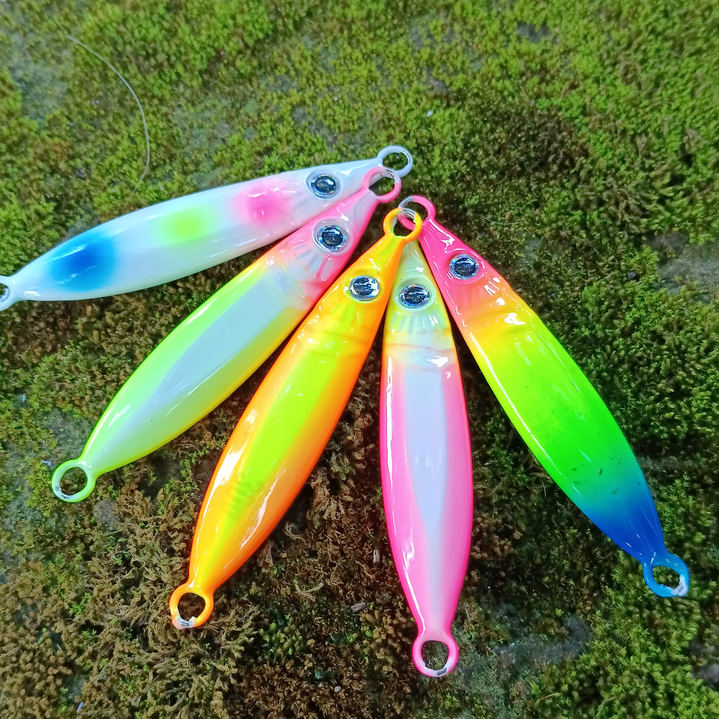 Metal jig kembung full gid 40gram 30gram micro jig 30gram metal jig micro jig umpan pancing TBFG0115