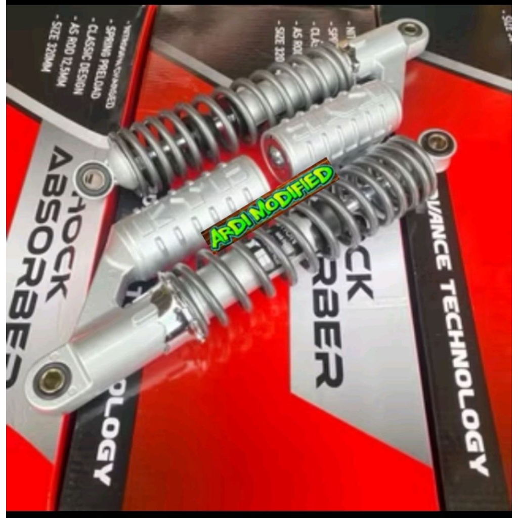 shockbreaker shock belakang tabung bawah kyb rzr 280 320 340