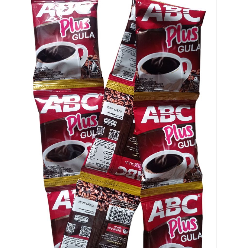 

Kopi ABC Plus Gula 10 Sachet 18gram-Coffee-Kopi+Gula