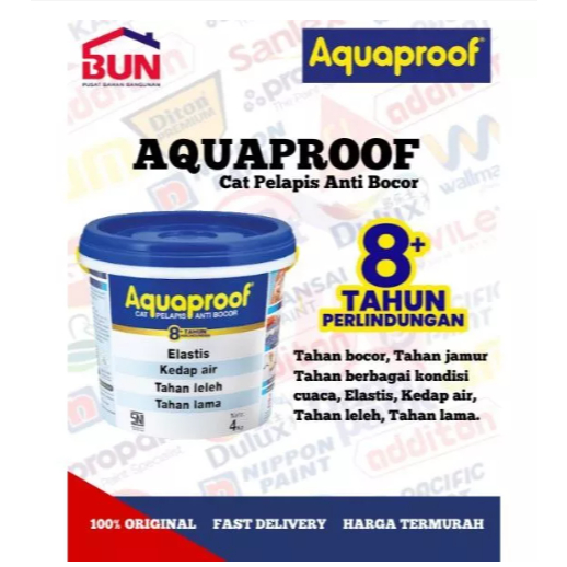 Cat pelapis anti bocor Aquaproof Aqua proof 1kg / Cat Waterproofing Aquaproof 1kg/ Aquaproof 1kg