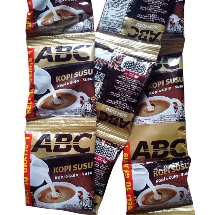 

Kopi ABC Susu 10+1 Gratis Sachet -Coffee Instan