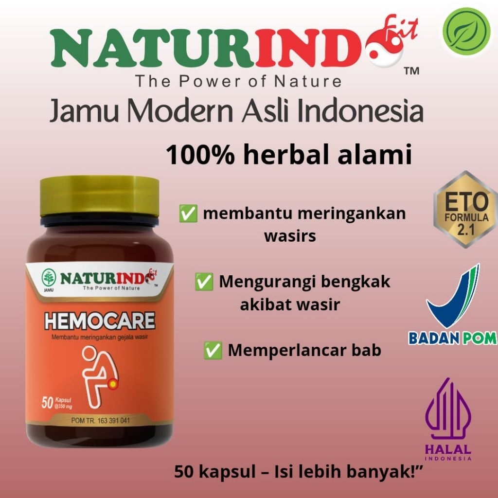 

hermocare membantu memperlancar bab dan wasir