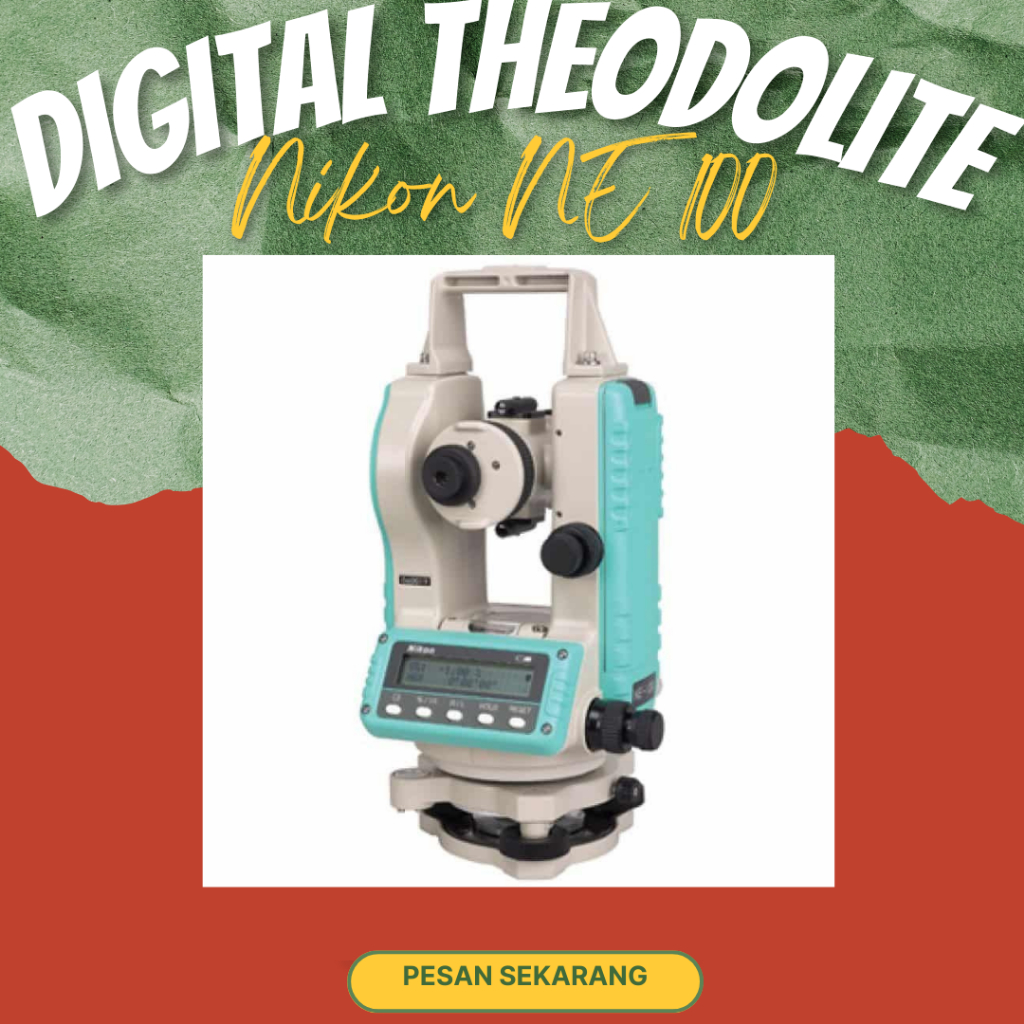 Theodolite Nikon NE 100 Harga Murah Garansi Resmi