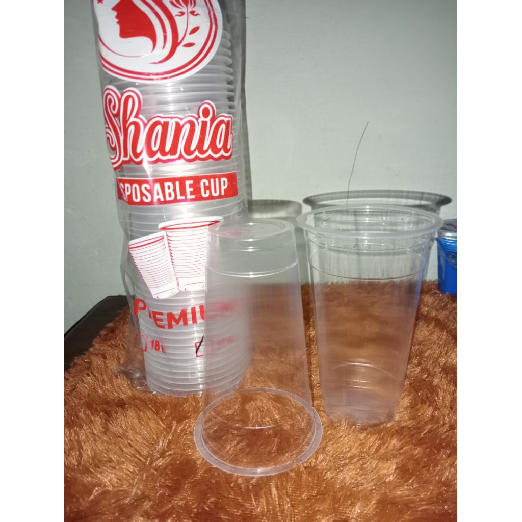 Gelas cup shania 22oz || gelas es || gelas plastik || plastik grosir || plastik murah || grosir mura